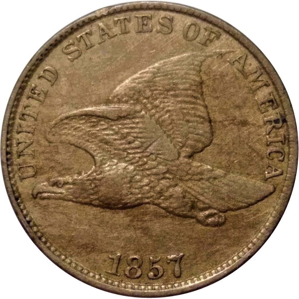 1857-Flying-Eagle-Cent-#2
